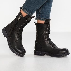 Replay EVY  Cowboy/biker ankle boot - black